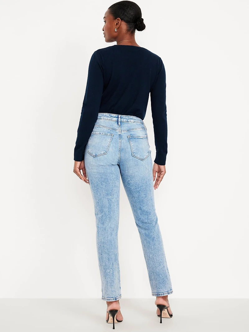Curvy High-Waisted Vintage Slim Jeans