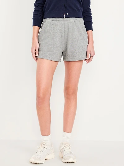 Extra High-Waisted SoComfy Sweat Shorts - 3-inch inseam