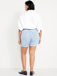 High-Waisted Wow Jean Shorts -- 7-inch inseam