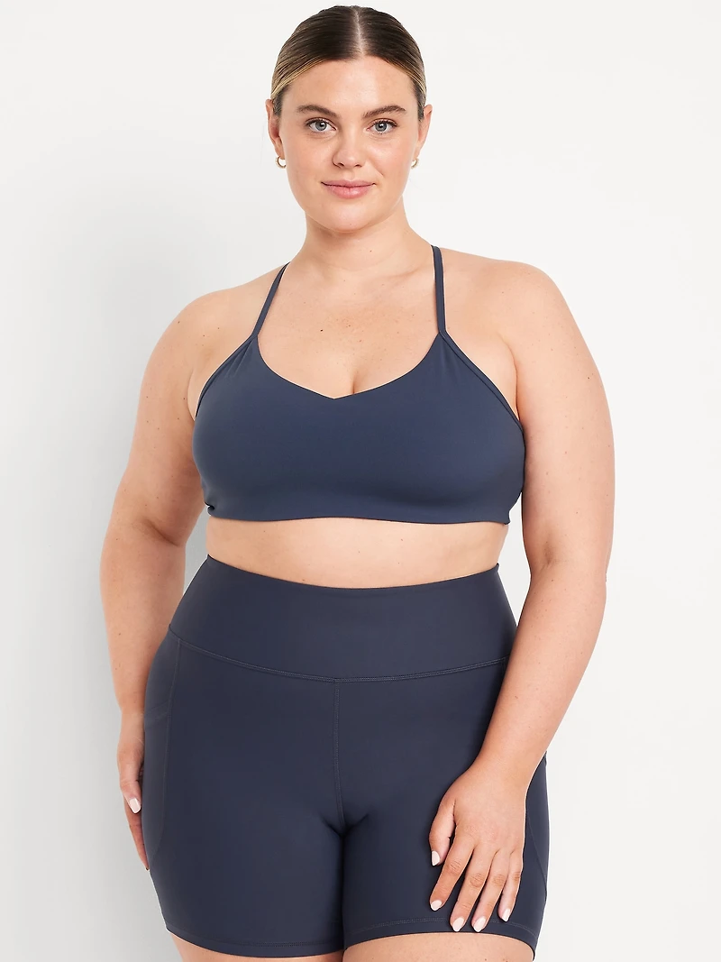 Light Support StudioSmooth Racerback Sports Bra