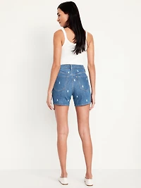 High-Waisted OG Jean Shorts -- 5-inch inseam