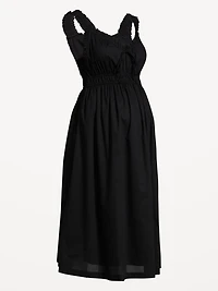 Maternity Sleeveless Fit & Flare Dress