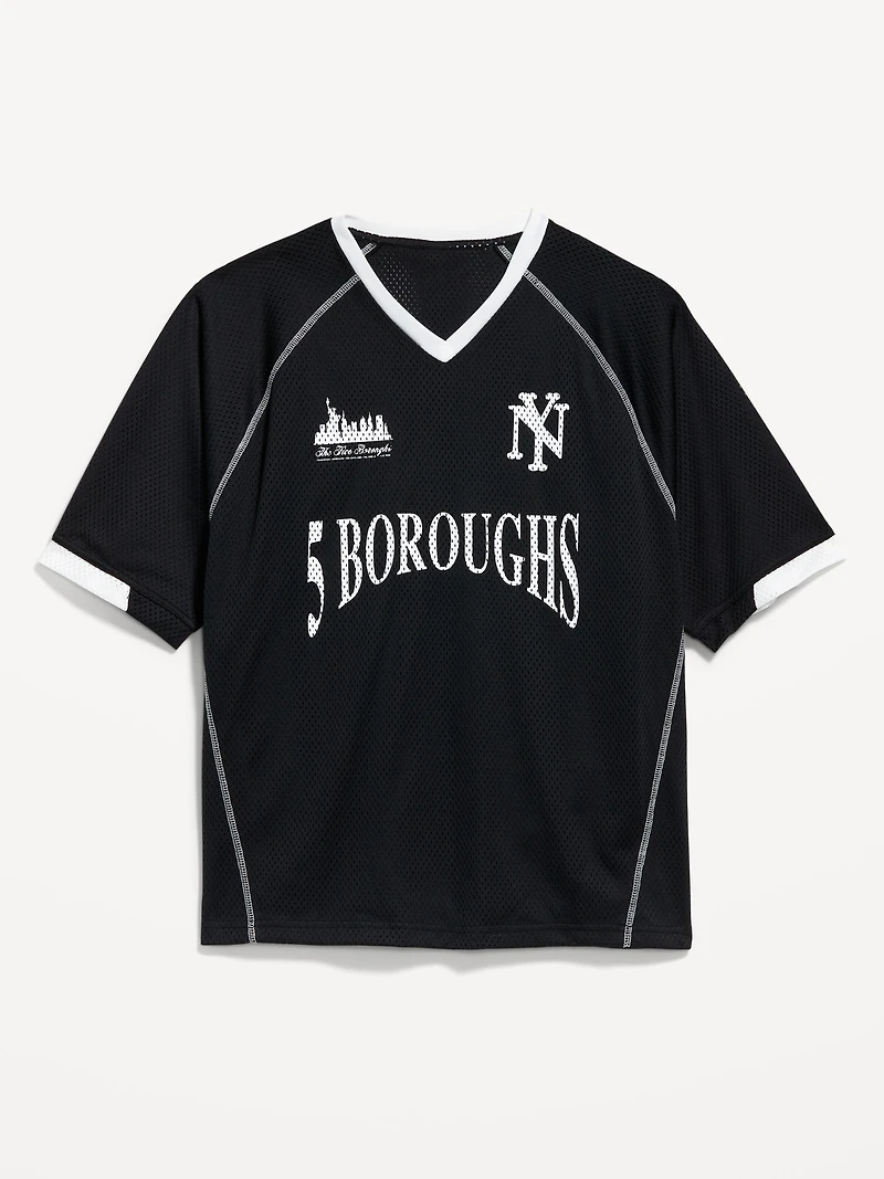 Mesh Graphic T-Shirt