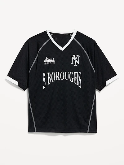 Mesh Graphic T-Shirt