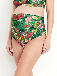 Maternity High-Waisted Swim Bottoms