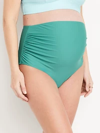Maternity High-Waisted Swim Bottoms