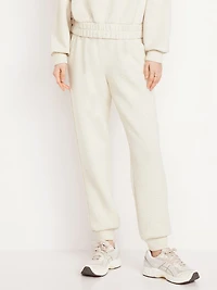 High-Waisted Bounce Fleece Jogger Sweatpants