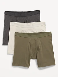 3-Pack Soft-Washed Boxer-Briefs - 6.25-inch inseam
