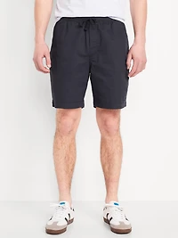 Twill Jogger Shorts - 7-inch inseam