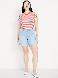 High-Waisted Wow Jean Shorts -- 7-inch inseam