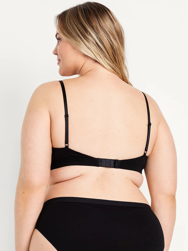 Everyday Cotton Triangle Bralette