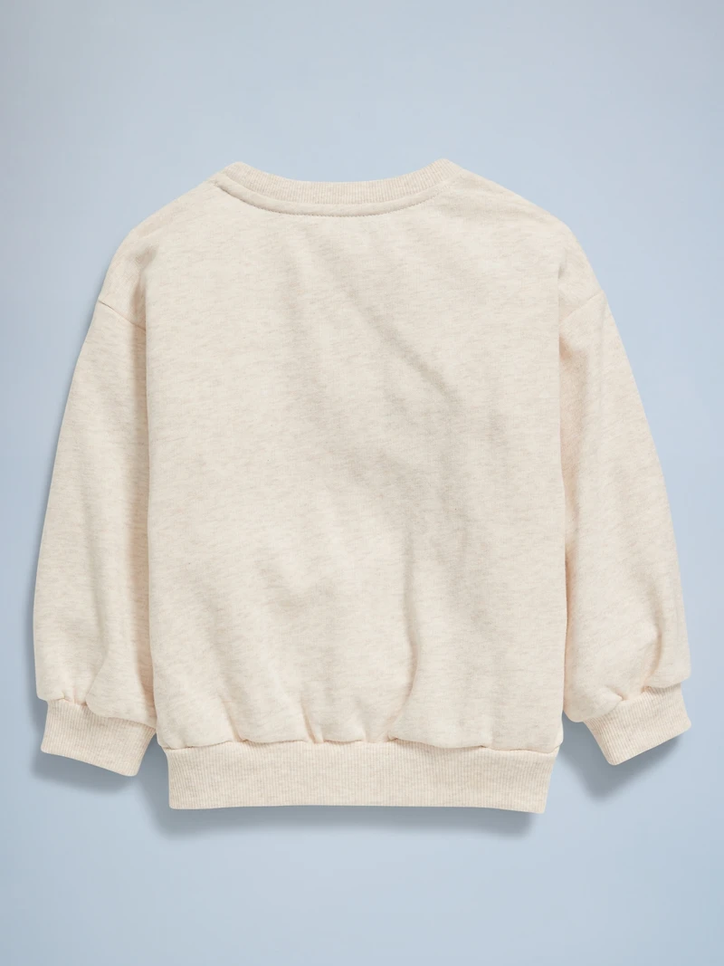 Birthday French-Terry Graphic Sweatshirt for Toddler Girls