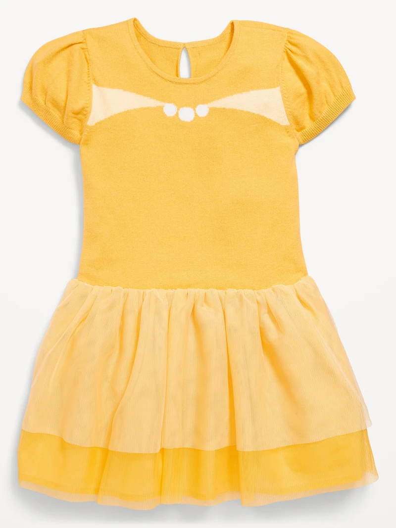 Disney© Short-Sleeve Princess Tutu Dress for Toddler Girls