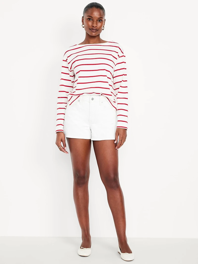 Curvy High-Waisted OG Jean Shorts - 3-inch inseam