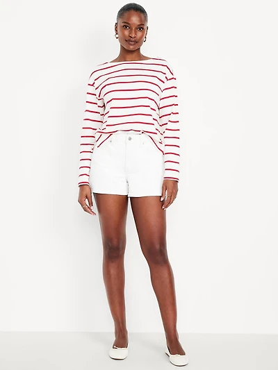 Curvy High-Waisted OG Jean Shorts - 3-inch inseam