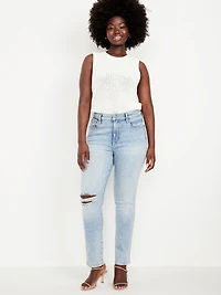 Curvy High-Waisted Vintage Slim Jeans