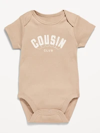 Short-Sleeve Graphic Bodysuit for Baby