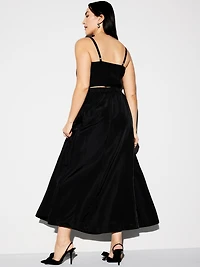 The Occasion by Old Navy High-Waisted Taffeta Midi Skirt