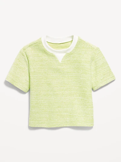 Oversized Boxy T-Shirt for Toddler Boys
