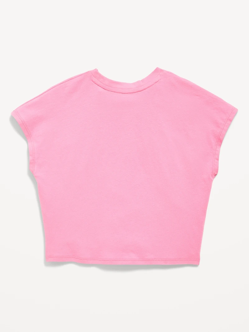 Disney© Graphic Tie-Knot T-Shirt for Toddler Girls
