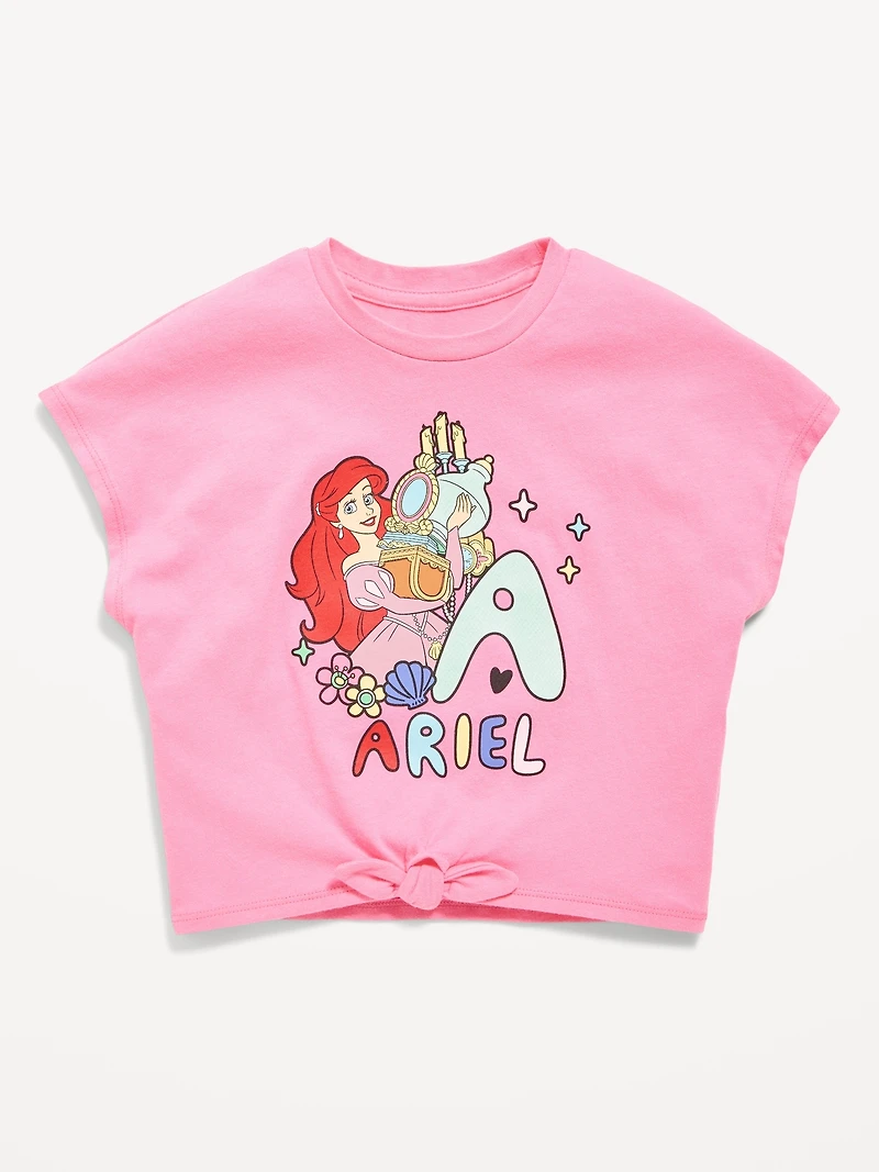 Disney© Graphic Tie-Knot T-Shirt for Toddler Girls