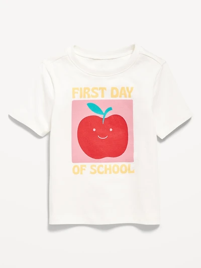 Short-Sleeve Unisex Graphic T-Shirt for Toddler