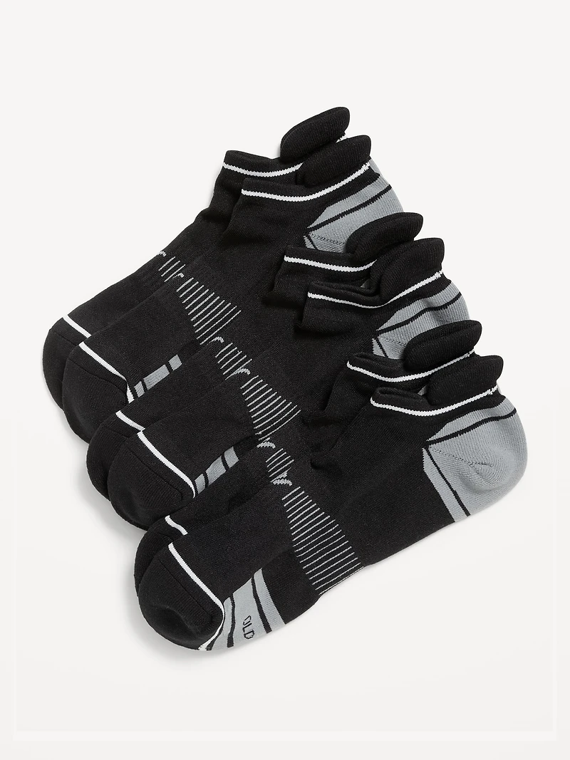 3-Pack Athletic Ankle Run Socks for Men