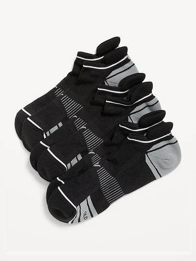 3-Pack Athletic Ankle Run Socks for Men