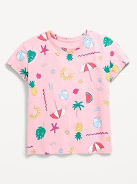 Printed Softest Short-Sleeve T-Shirt for Girls