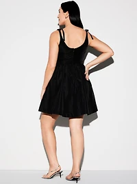 The Occasion by Old Navy Fit & Flare Taffeta Cami Mini Dress