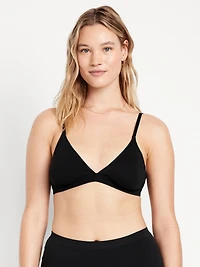 Everyday Cotton Triangle Bralette