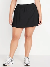 High-Waisted SleekTech Skort