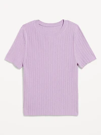 Textured Bouclé T-Shirt
