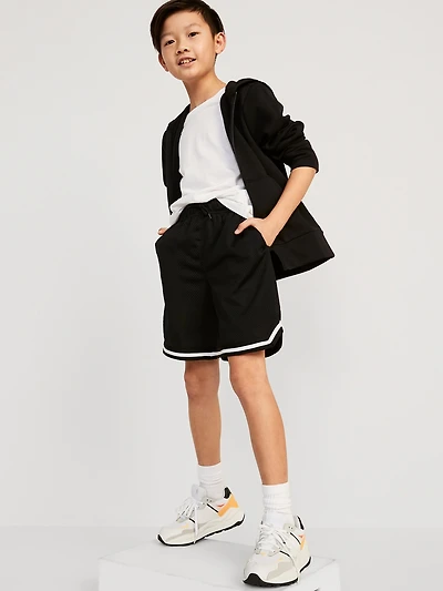 Mesh Basketball Shorts for Boys (At Knee