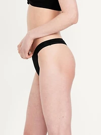 6-Pack Low-Rise Everyday Cotton Thong
