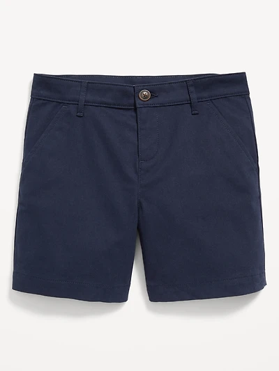 School Uniform Twill Bermuda Shorts for Girls