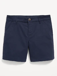 School Uniform Twill Bermuda Shorts for Girls