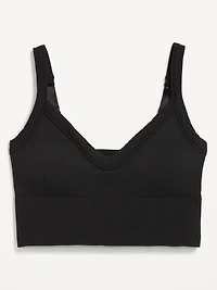 Light Support Fluid Seamless Longline Sports Bra