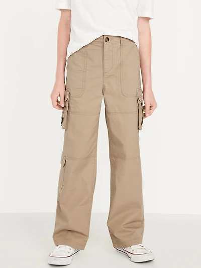 Baggy Cargo Ripstop Pants for Boys