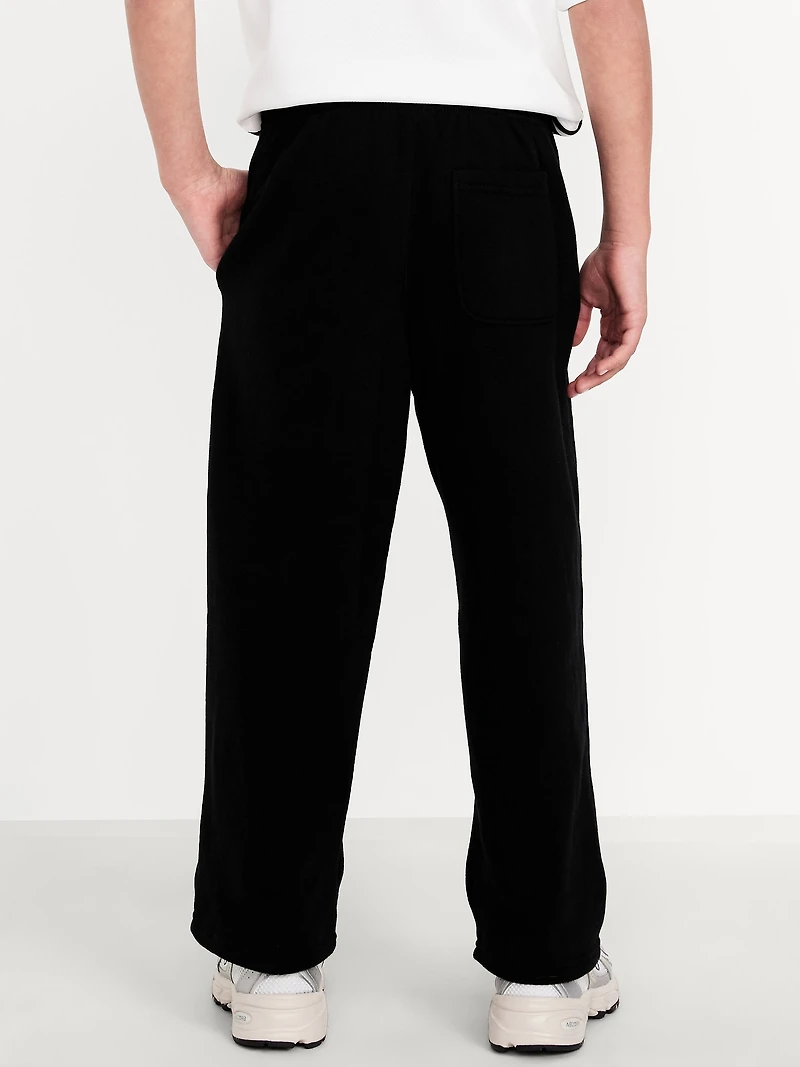Straight Fleece Sweatpants for Boys