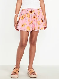 Printed Swing Culotte Shorts for Girls