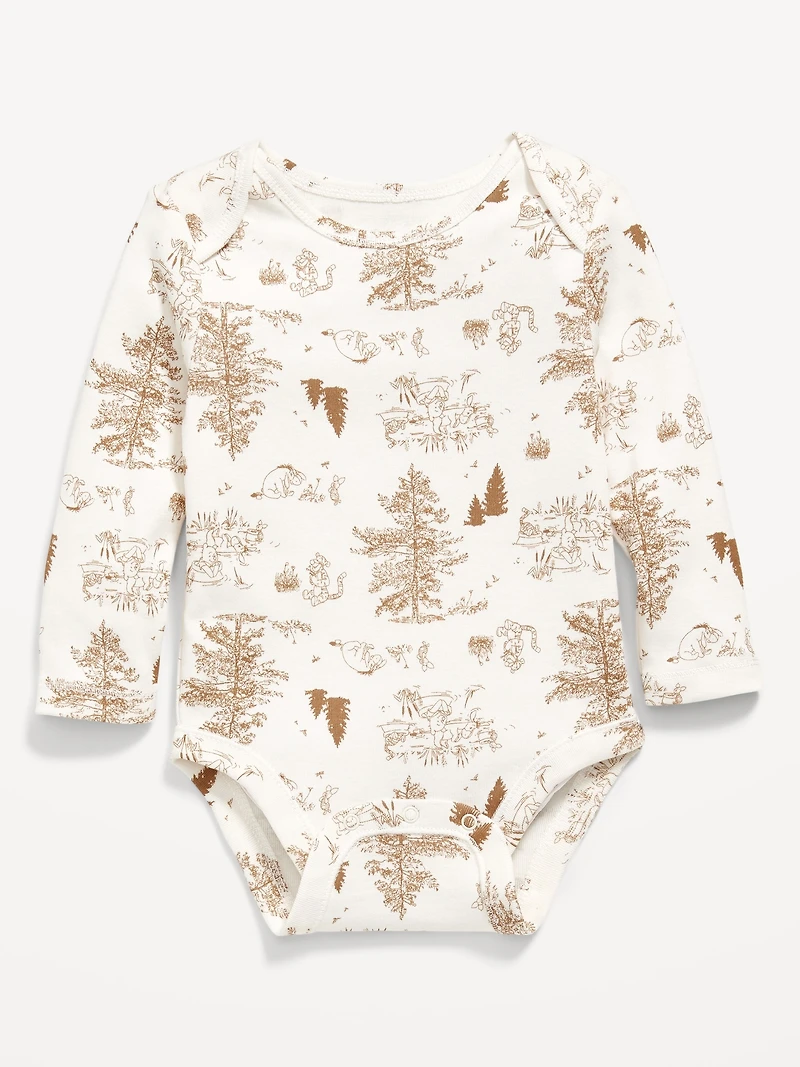 Disney© Unisex Long-Sleeve Bodysuit for Baby