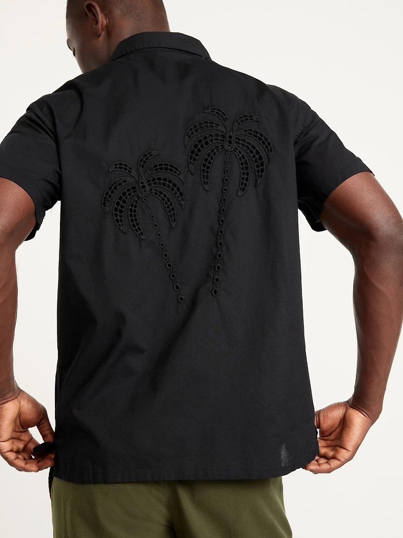 Short-Sleeve Camp Shirt