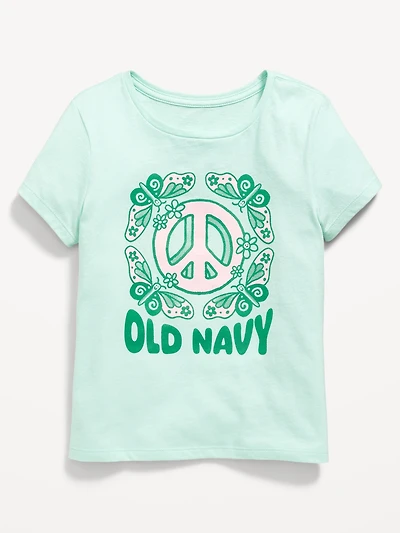 Short-Sleeve Logo-Graphic T-Shirt for Girls