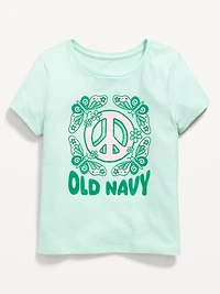 Short-Sleeve Logo-Graphic T-Shirt for Girls