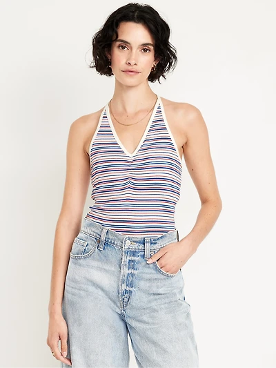 Racerback Crop Tank Top