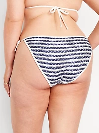 Crochet String Bikini Swim Bottoms