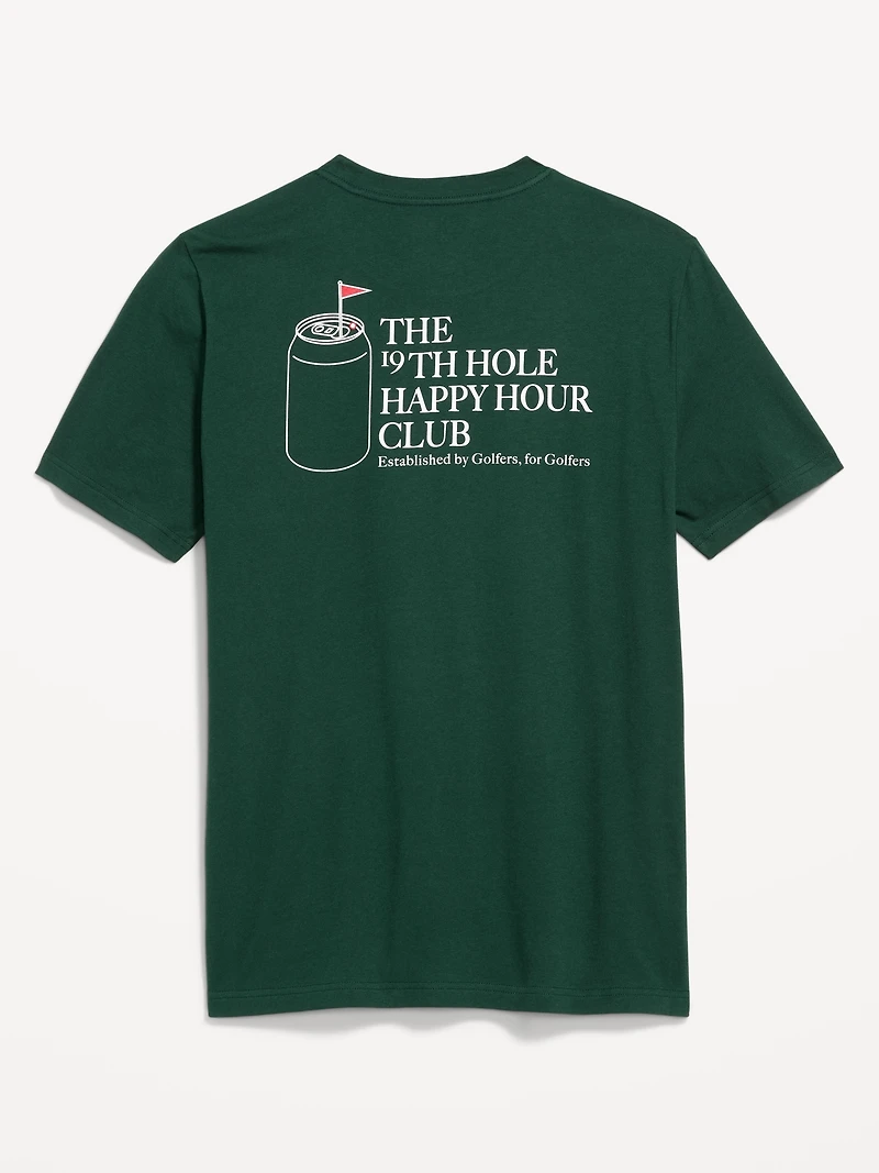 Crew-Neck Graphic T-Shirt