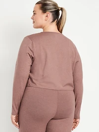 CloudComfy Cropped Cardigan