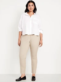 High-Waisted Uniform Skinny Pants